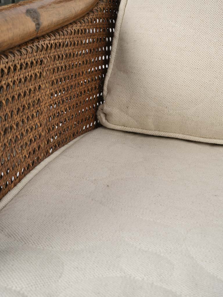 Refined Double Cane Lounge Chairs
