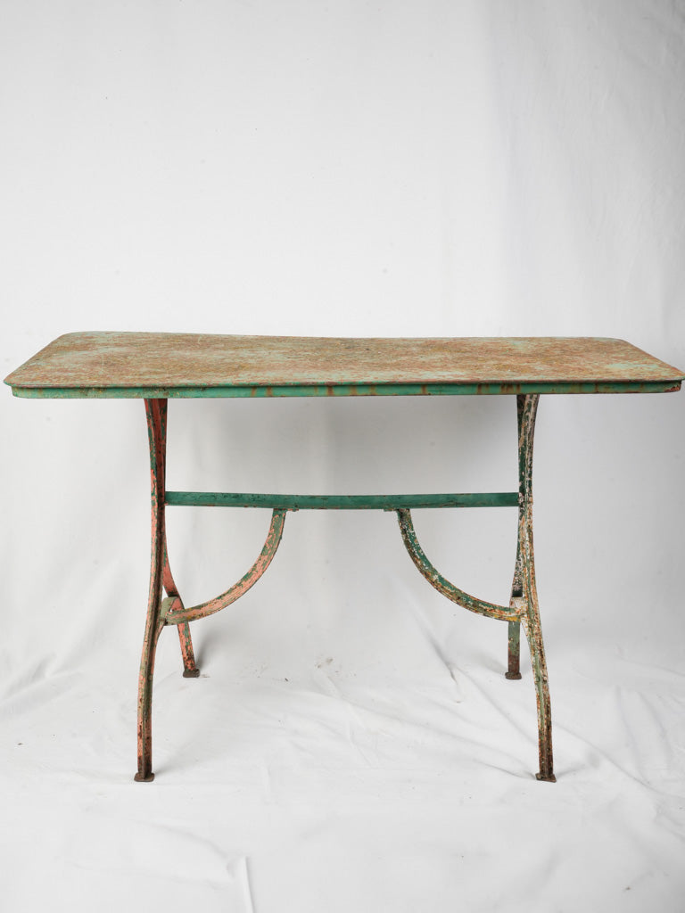 Verdigris patina French table