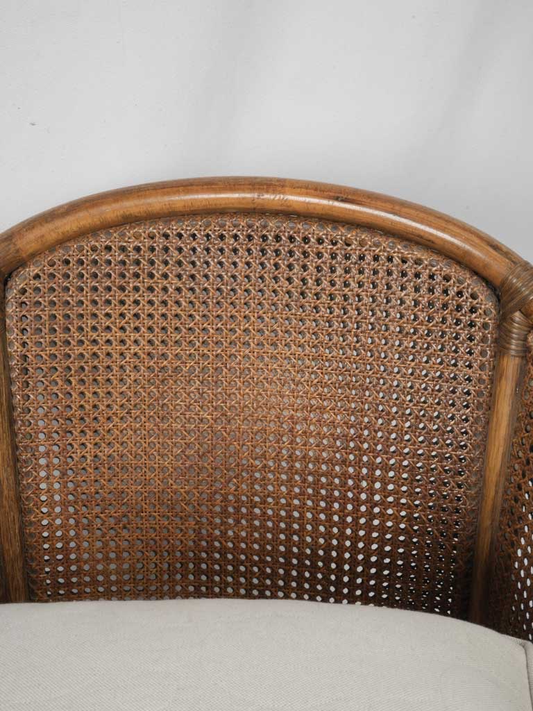 Timeless French Wicker Armchairs