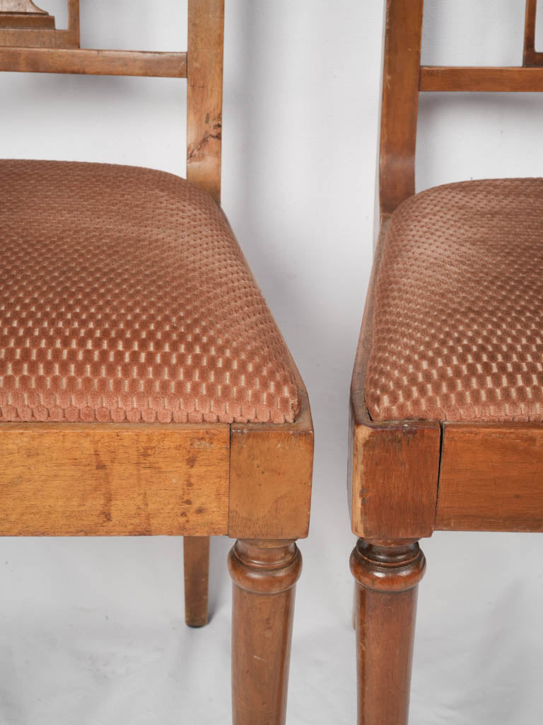 Detailed Woodwork French Dining Chairs