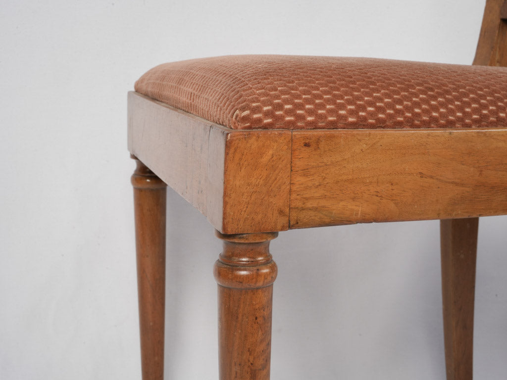 Chic French Upholstered Dining Chairs