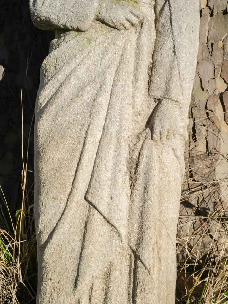 Charming aged stone sanctuary maiden