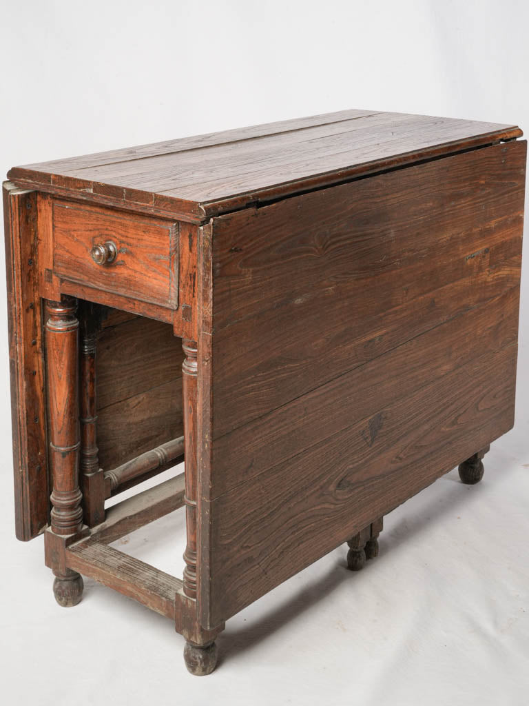 Vintage solid fruitwood table