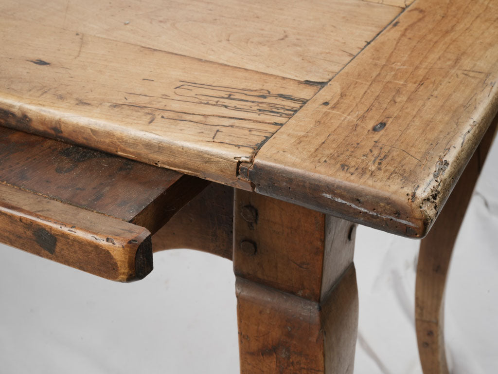 Charming Antique Farmhouse Cherrywood Table