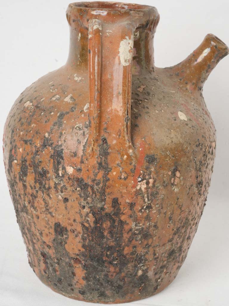 Historical walnut glaze terracotta