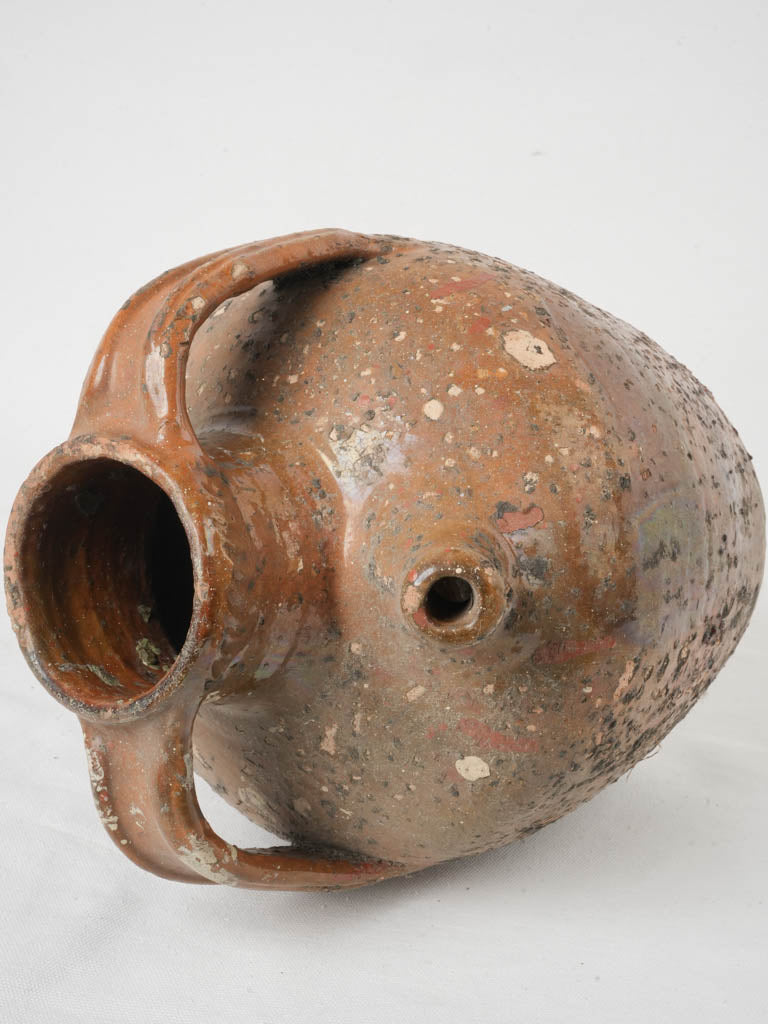 Traditional French pottery jar