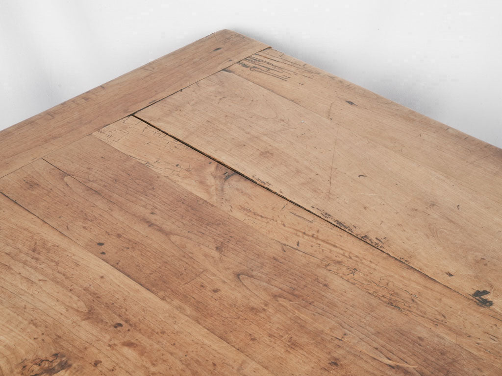 Distressed Farmhouse Cherrywood Dining Table