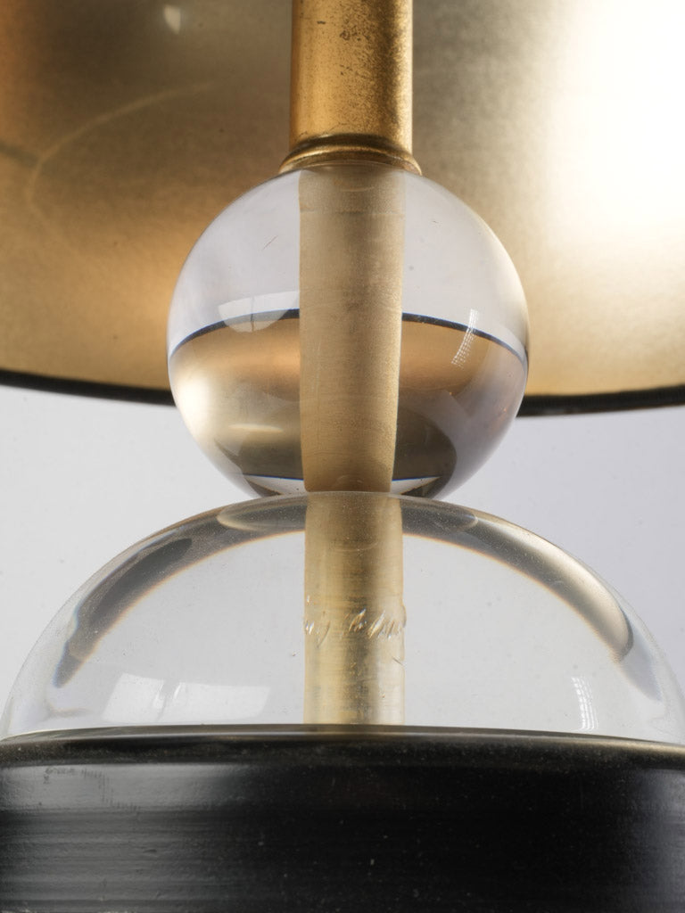 European plug table lamp