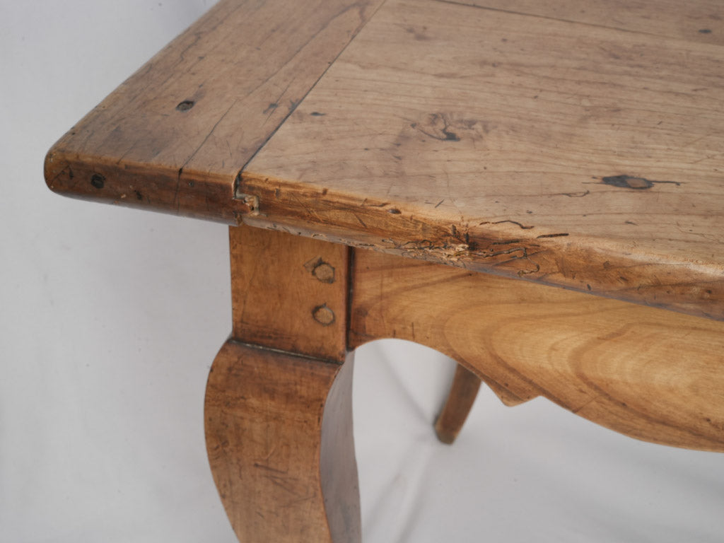 Rustic Aged Merisier Panel Banquet Table