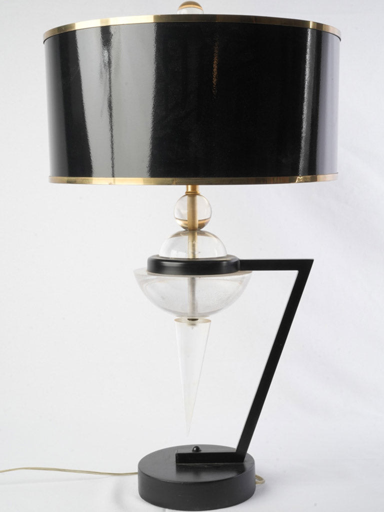 Postmodern geometric table lamp