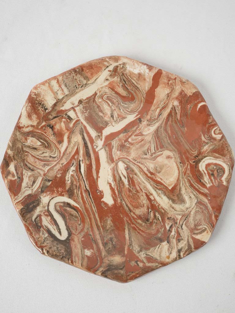Elegant artisanal Luberon dinnerware