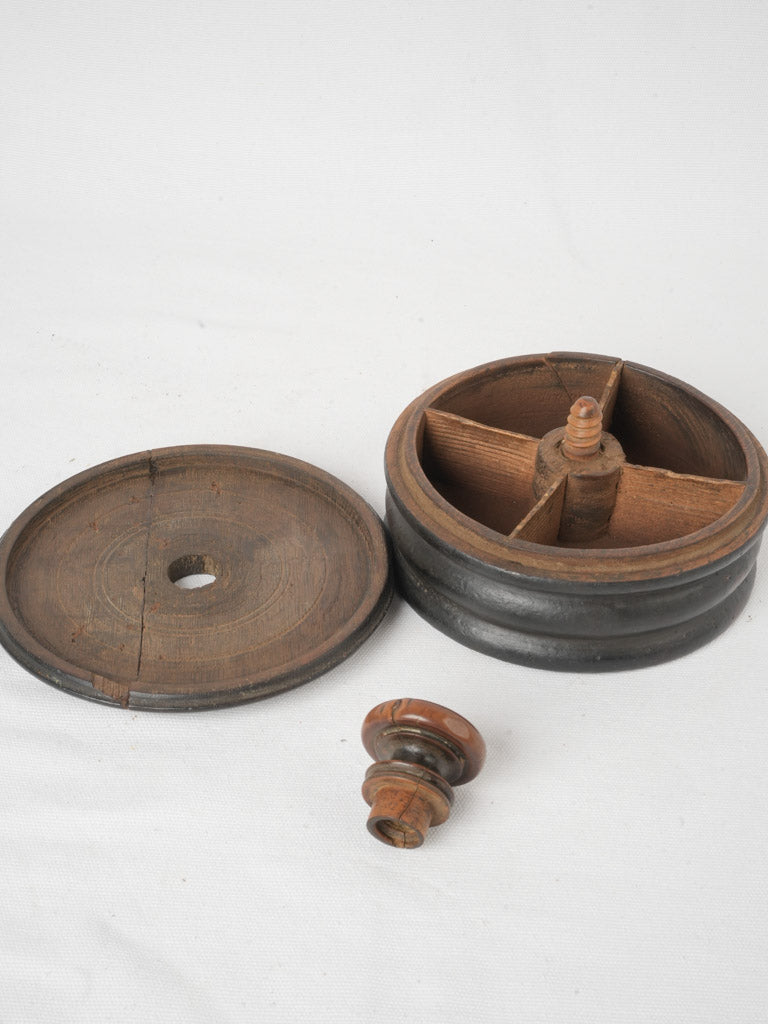 Unique handcrafted patina storage box