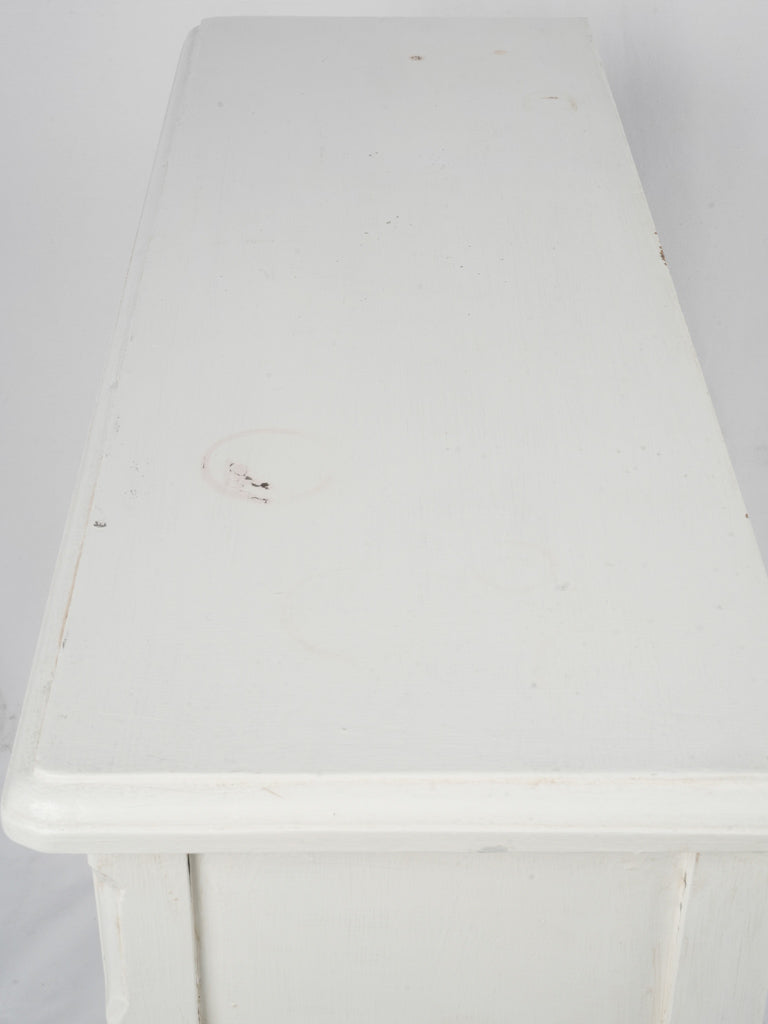Vintage French style white console set