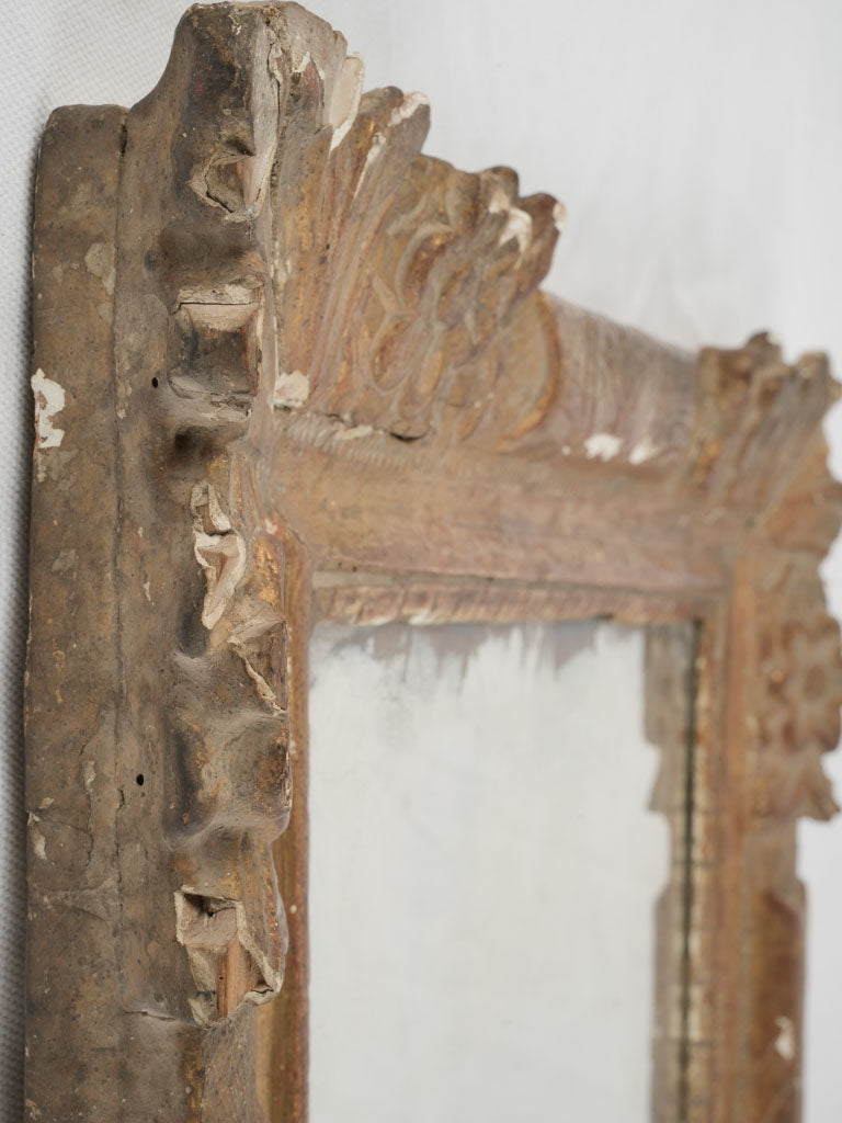 Original French Provençal Giltwood Mirror