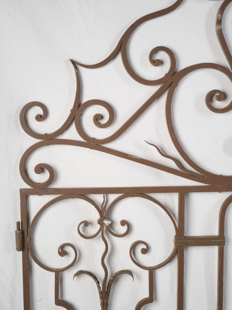 Ornate French entryway gates