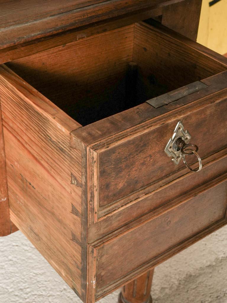 Late 19th-Century Walnut Writing Desk w/ Raised Drawers - 43¼"