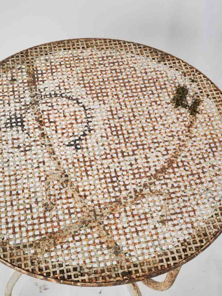 Mottled patina Provençal table