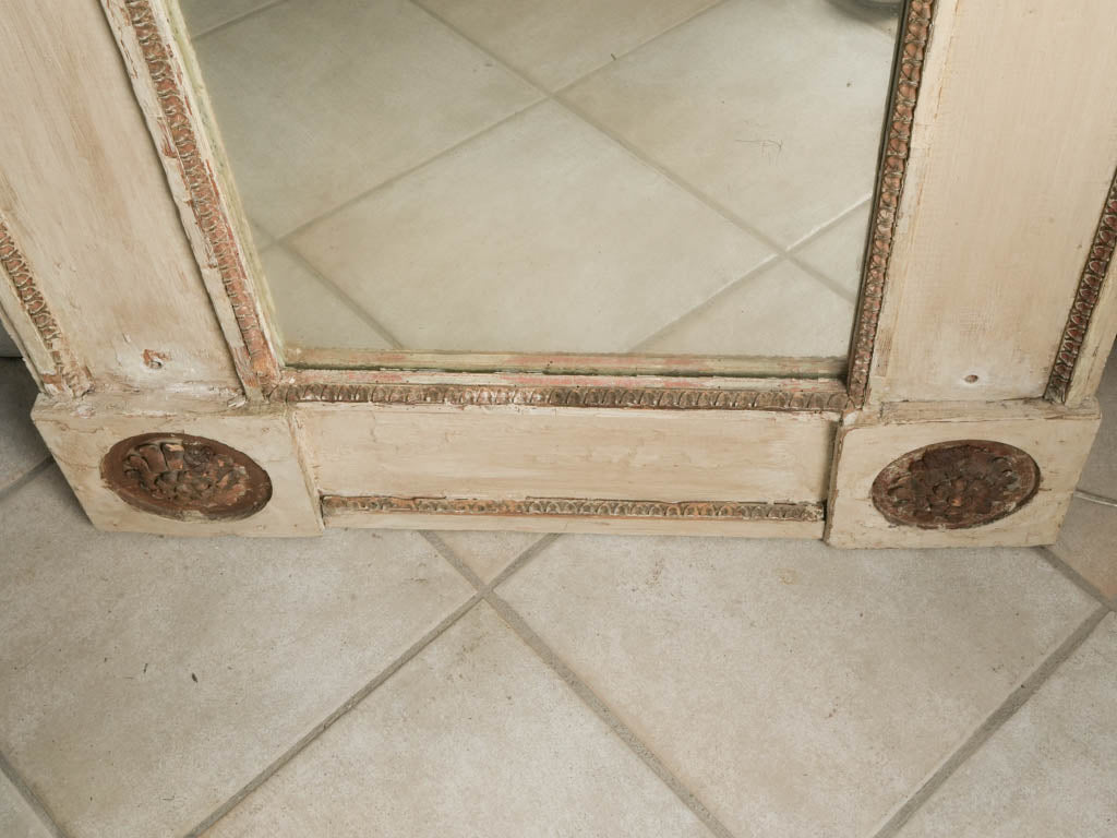 Magnificent, decorous vintage Trumeau Mirror