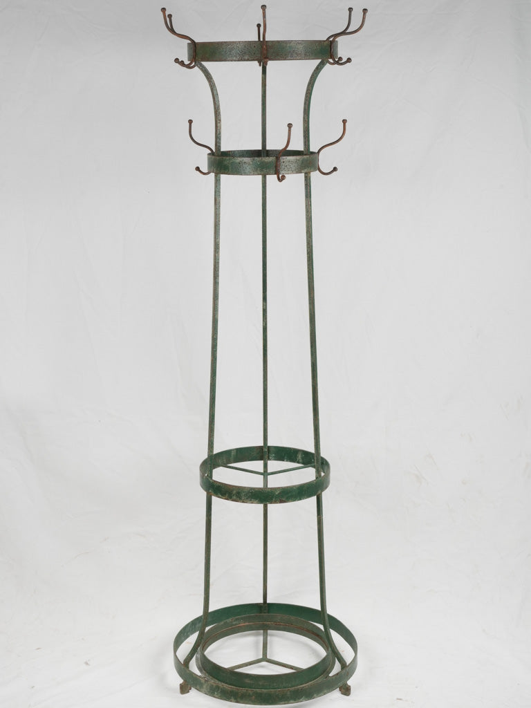 Distressed Metal Coat Hanger