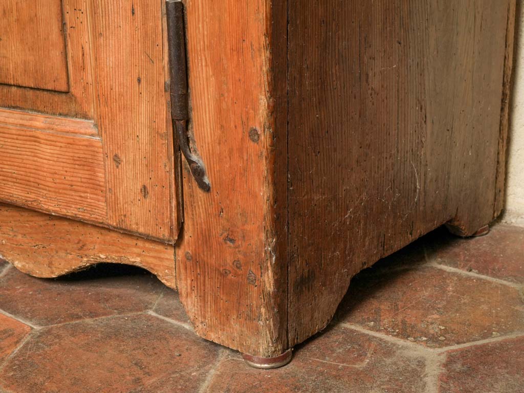 Elegant aged French pine sideboard