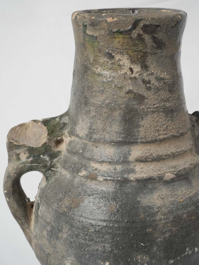 Weathered 19th-century water pitcher