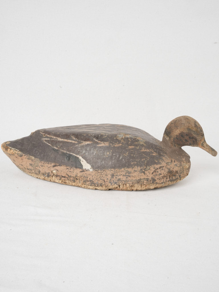 Authentic aged wooden decorative piece