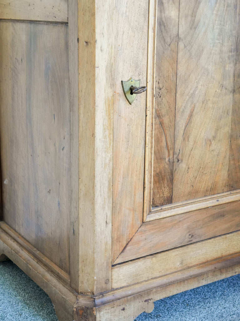 Antique beech wood armoire