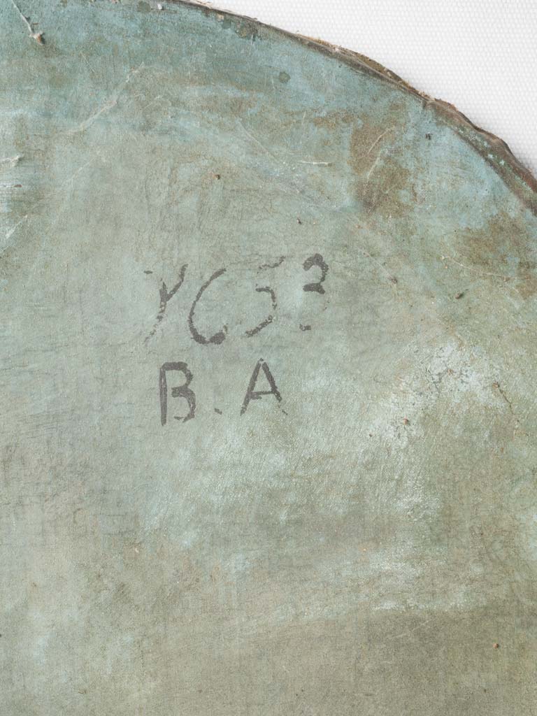 Latin-inscribed ancient religious paintings