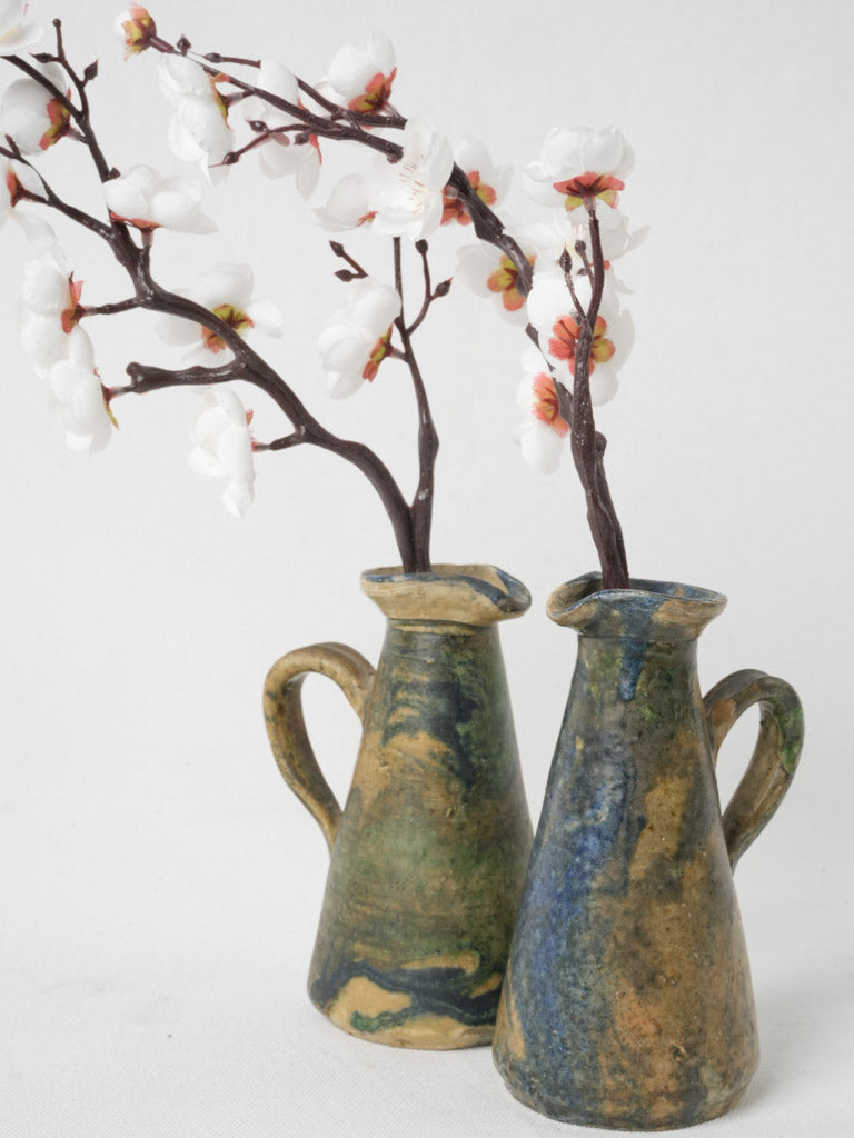 Lovely antique beige serving vases