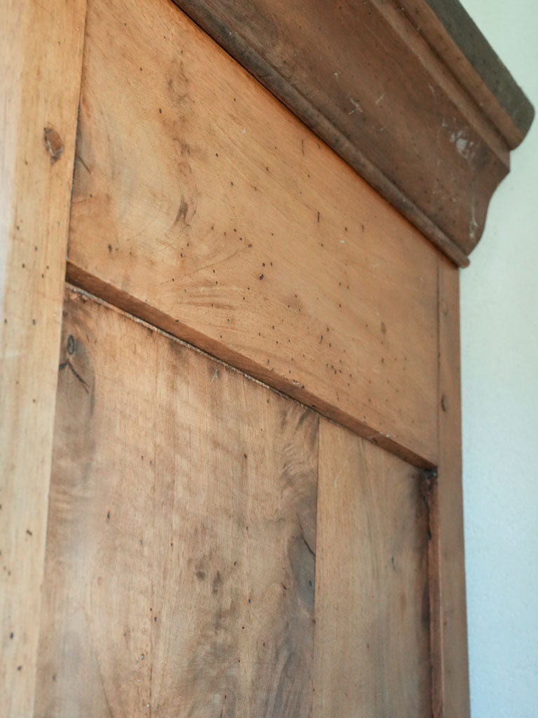 Weathered beech wood armoire