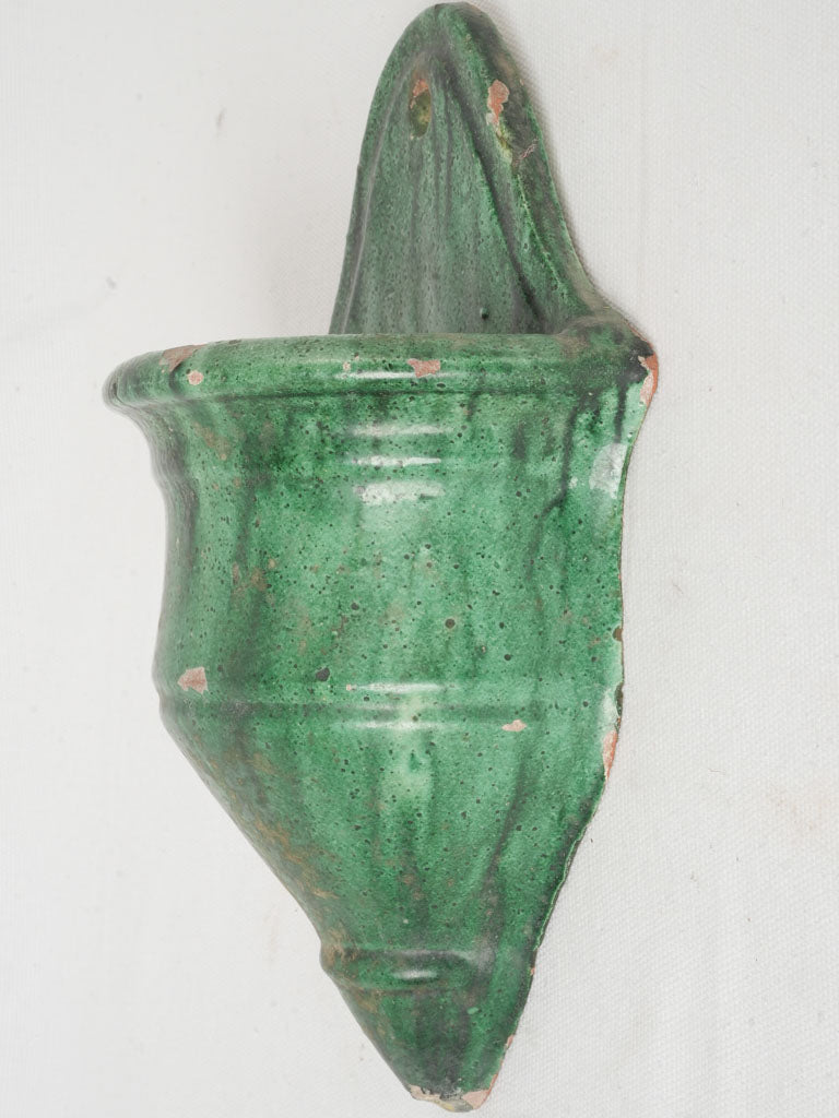 Artisanal elegant earthenware decor piece