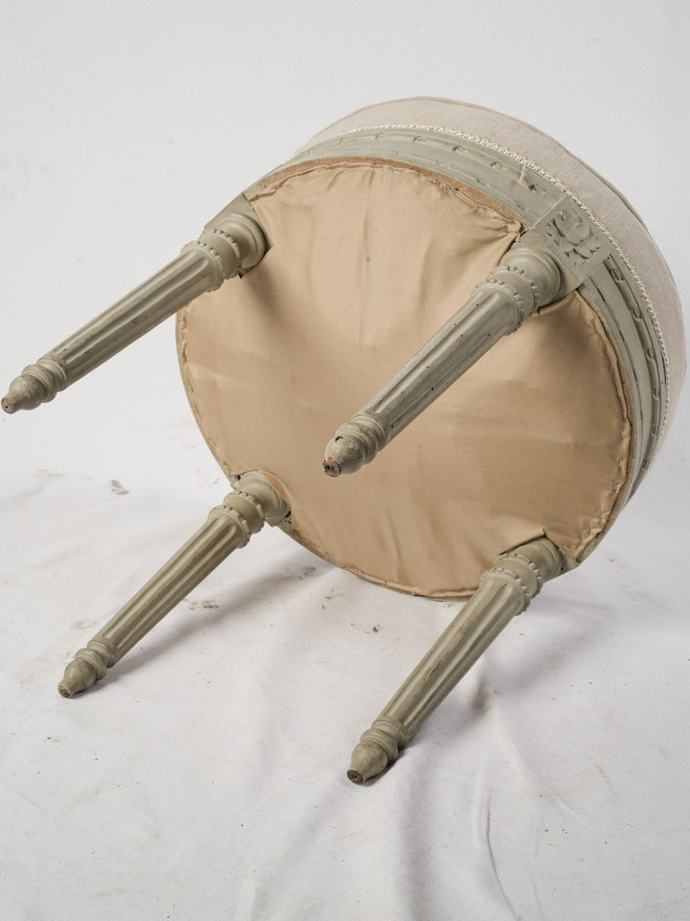 Authentic 18th-century French tabouret