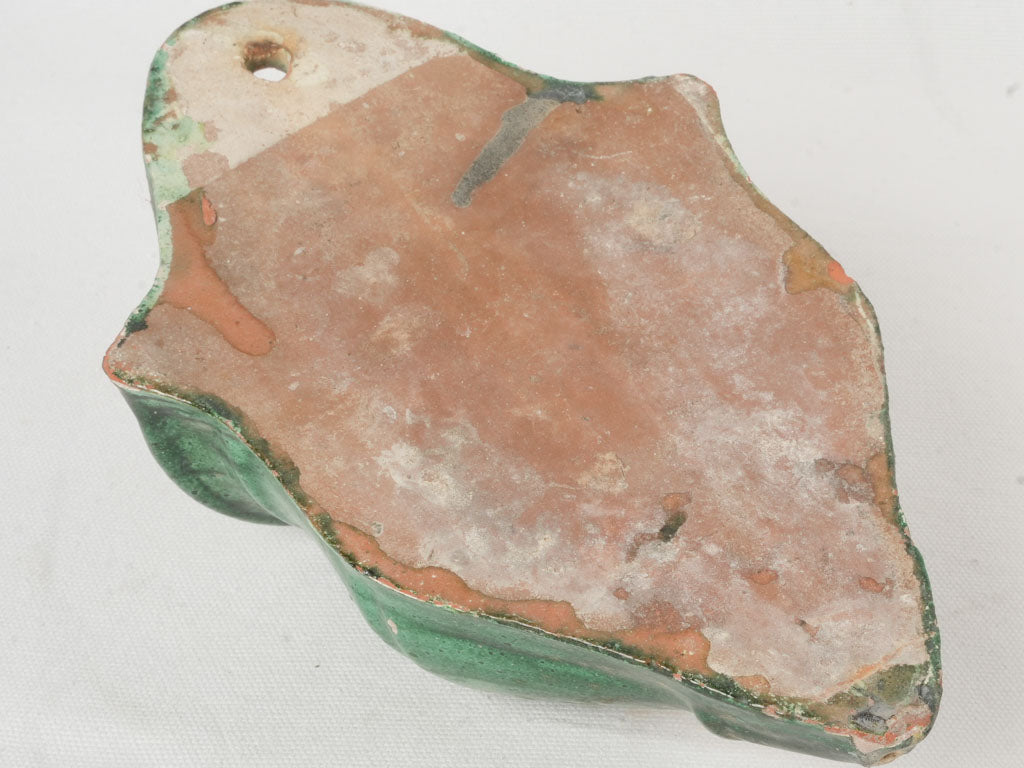 Authentic aged ceramic kitchen accessory