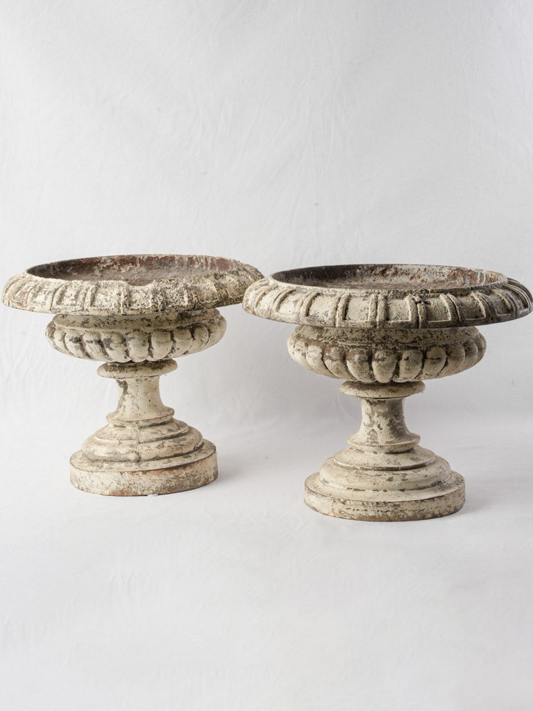 Classic fluted design urns