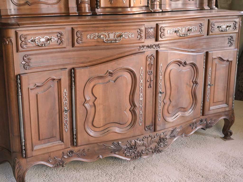 Artisanal heritage walnut buffet