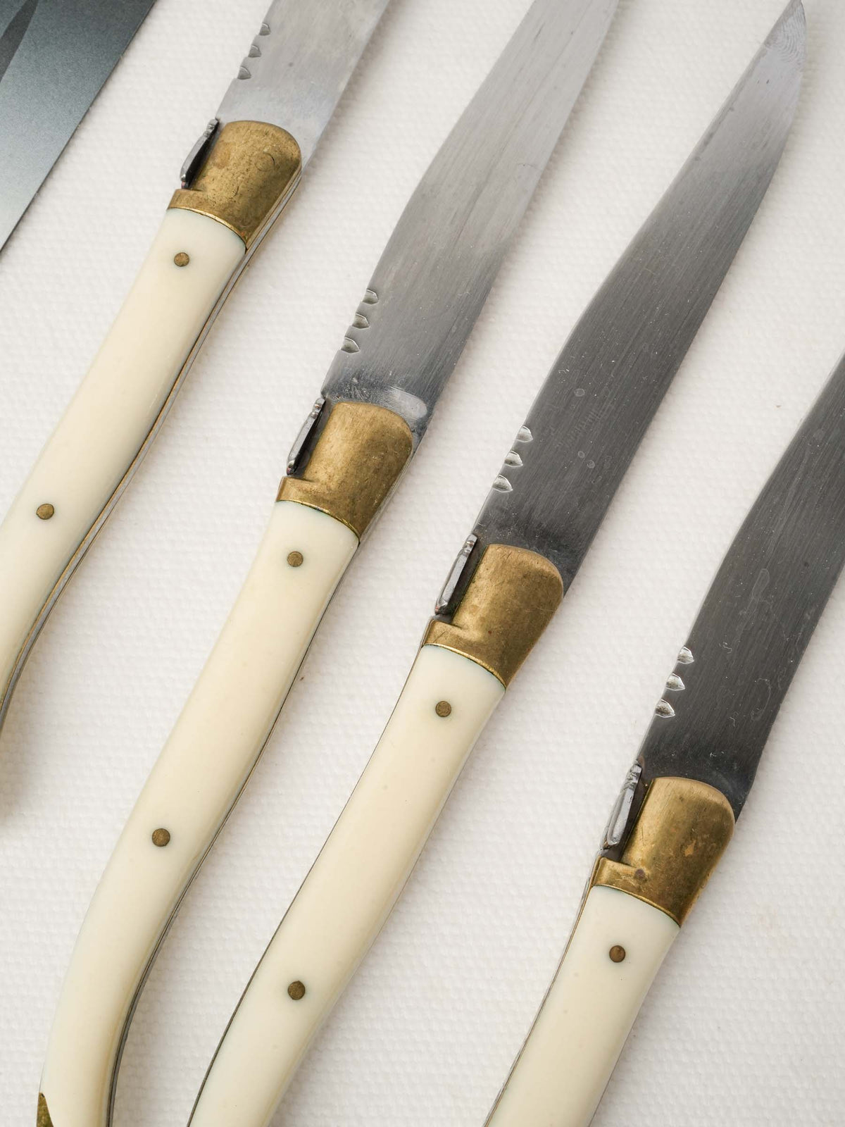 Gently-used slender French knives