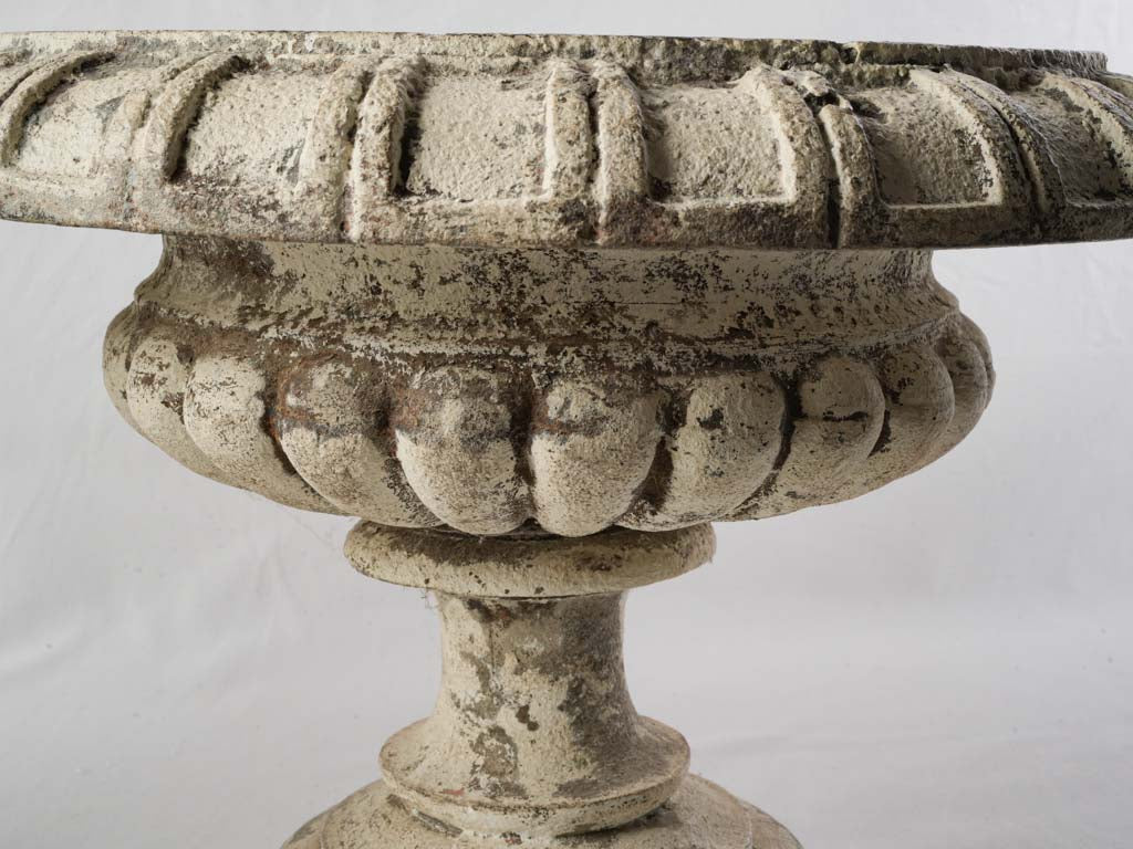 Charming gadrooned edge vases