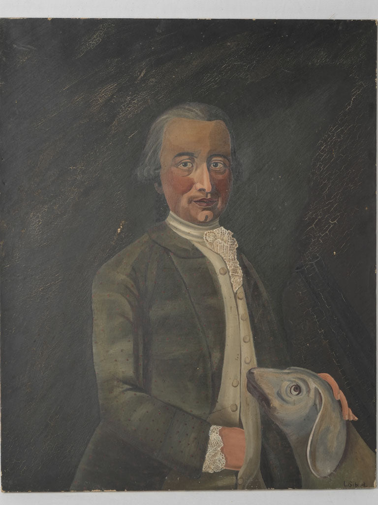 Noble, French Oil Painting