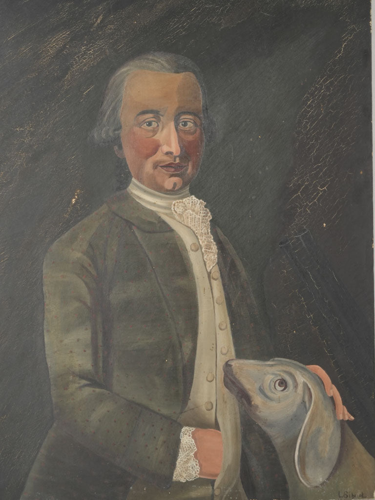Elegant, Antique Nobleman Portrait