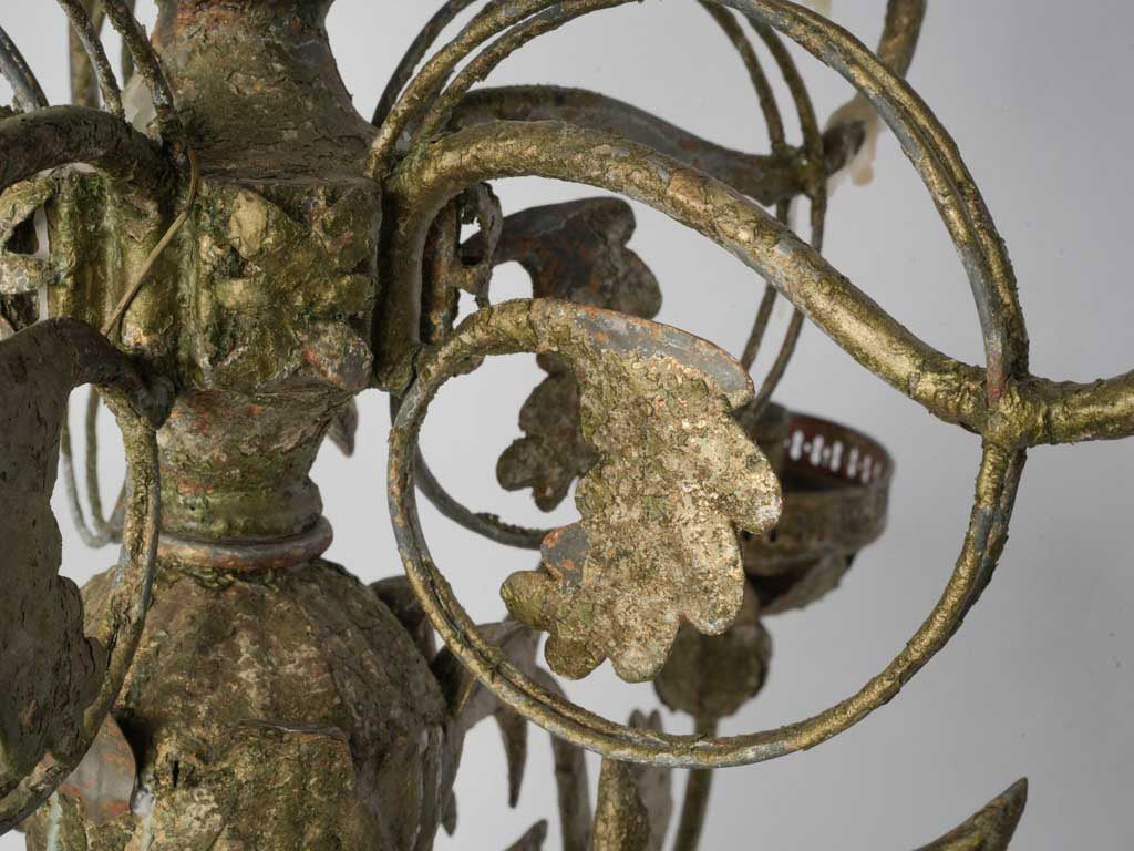 Substantial Console Mirror Candelabra
