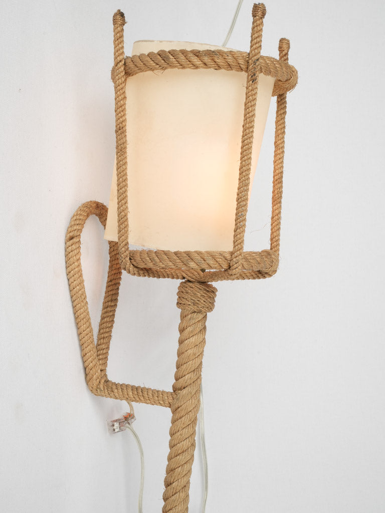 Elegant Adrien Audoux designed sconce