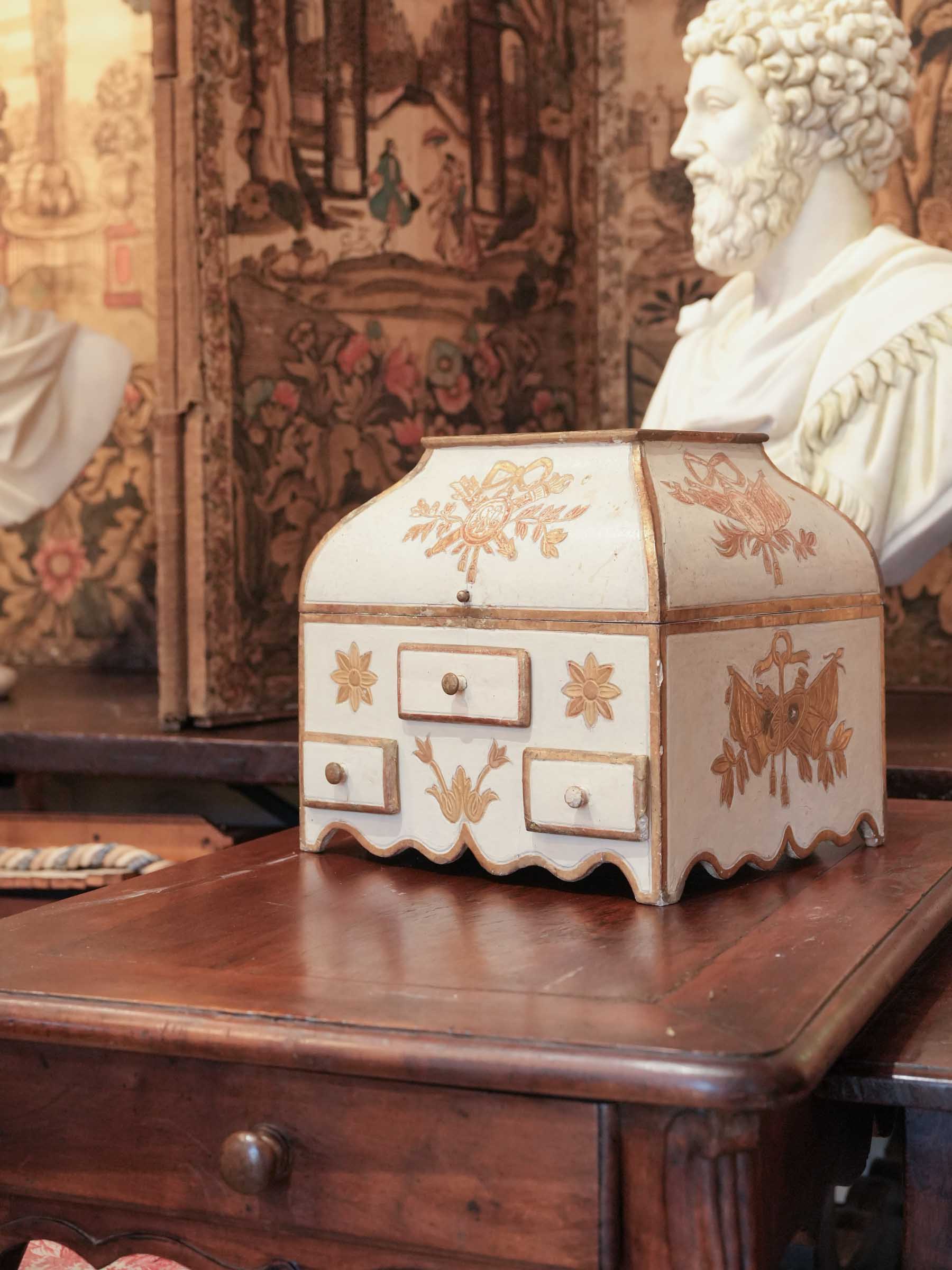 Rare and Exquisite Louis XVI Dressing Case - 12¼"