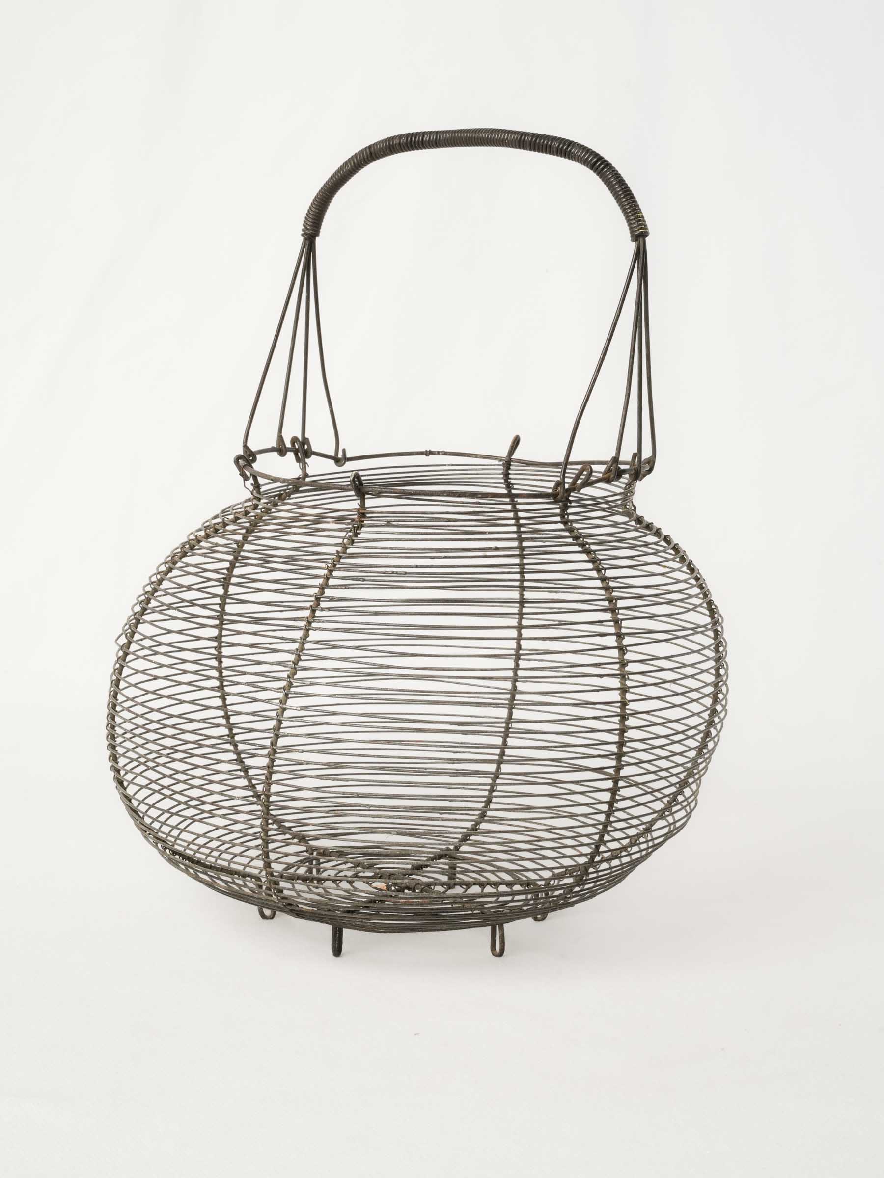Antique French Wire Basket