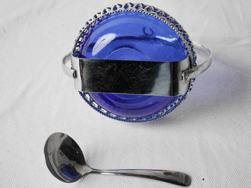 Delicately detailed English basket