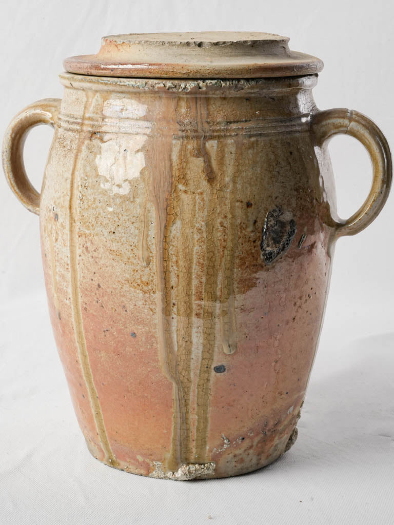 Vintage French stoneware pot