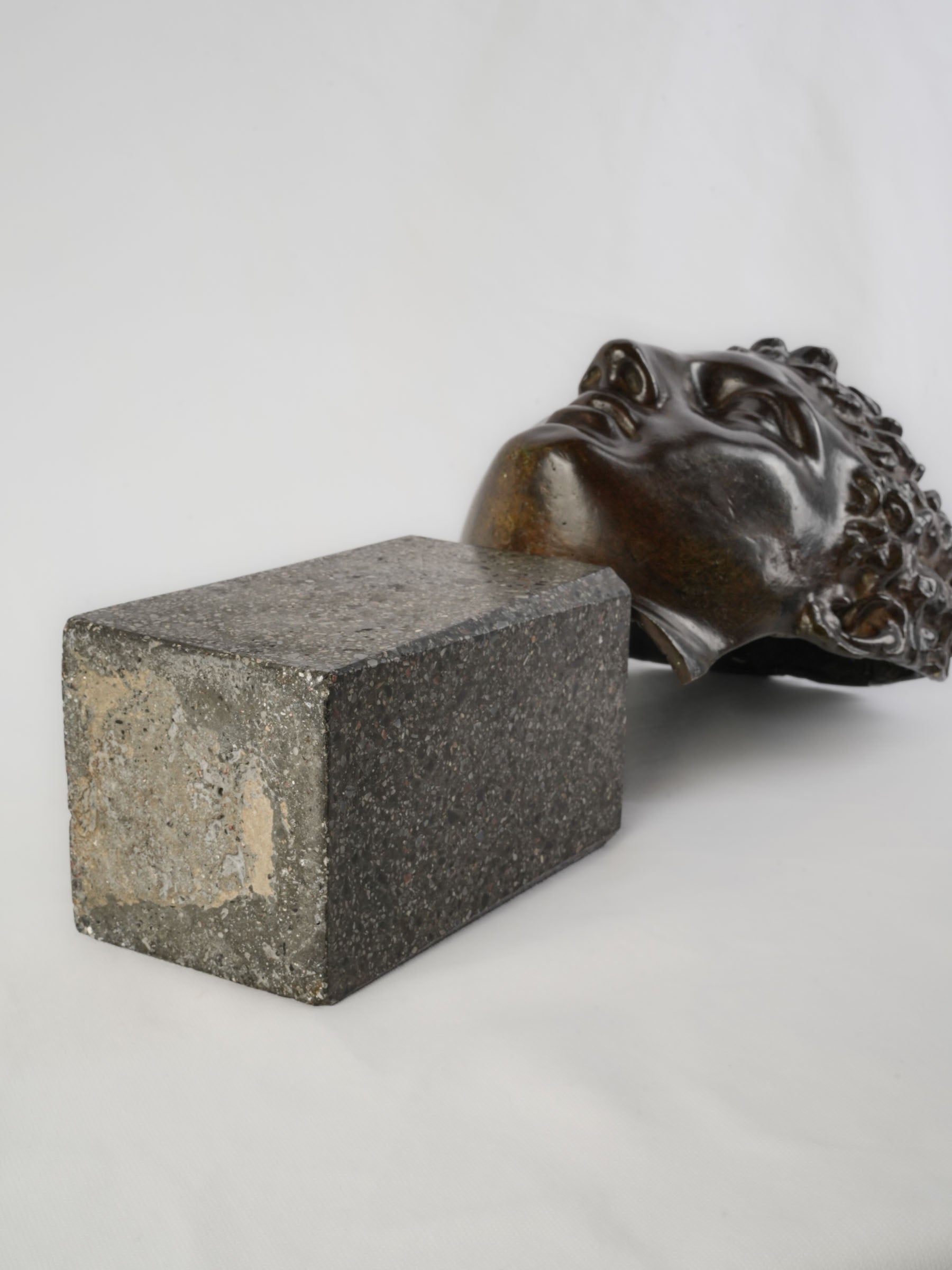 Striking late 19th-century head