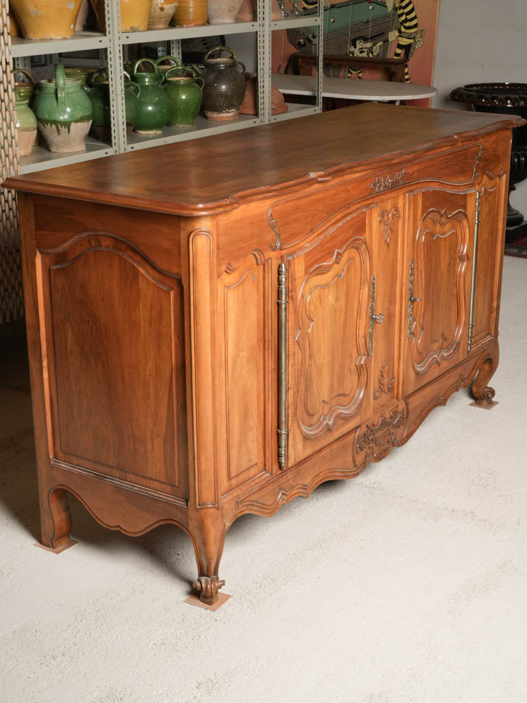 Handcrafted vintage walnut sideboards