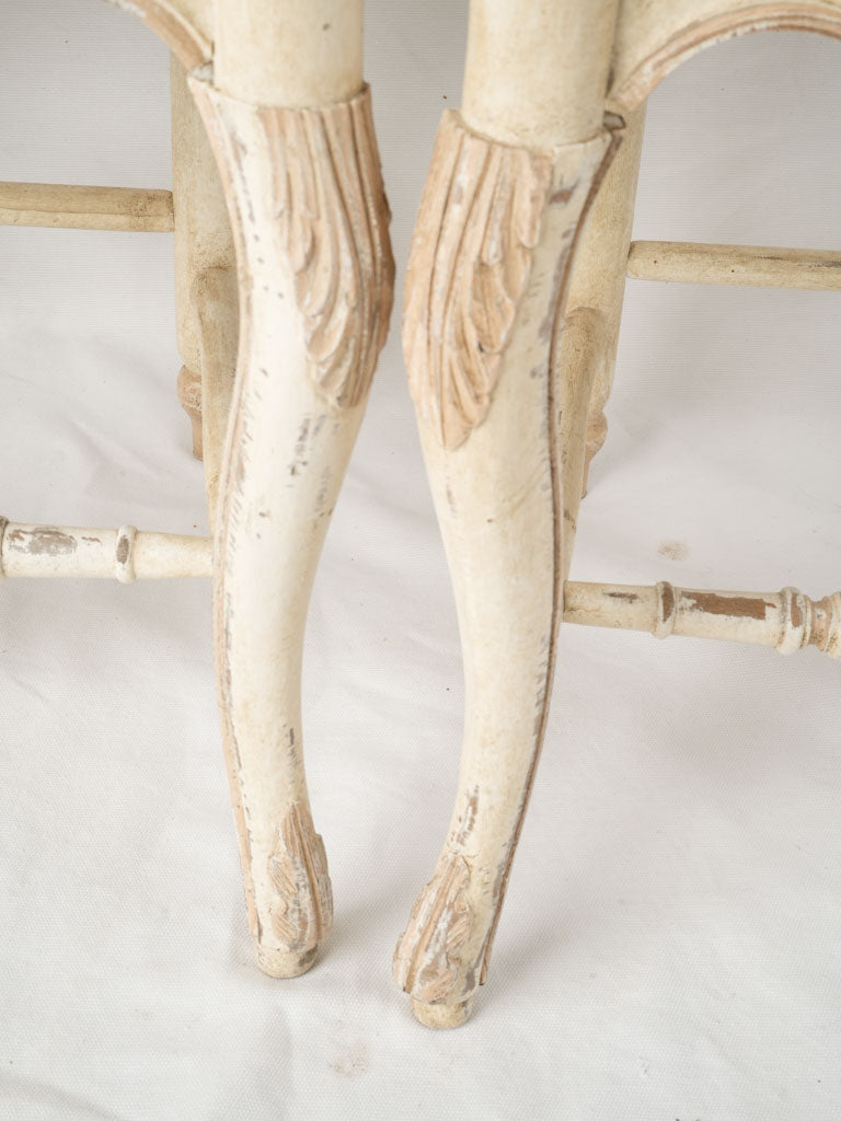 Minor woodworm repaired chairs