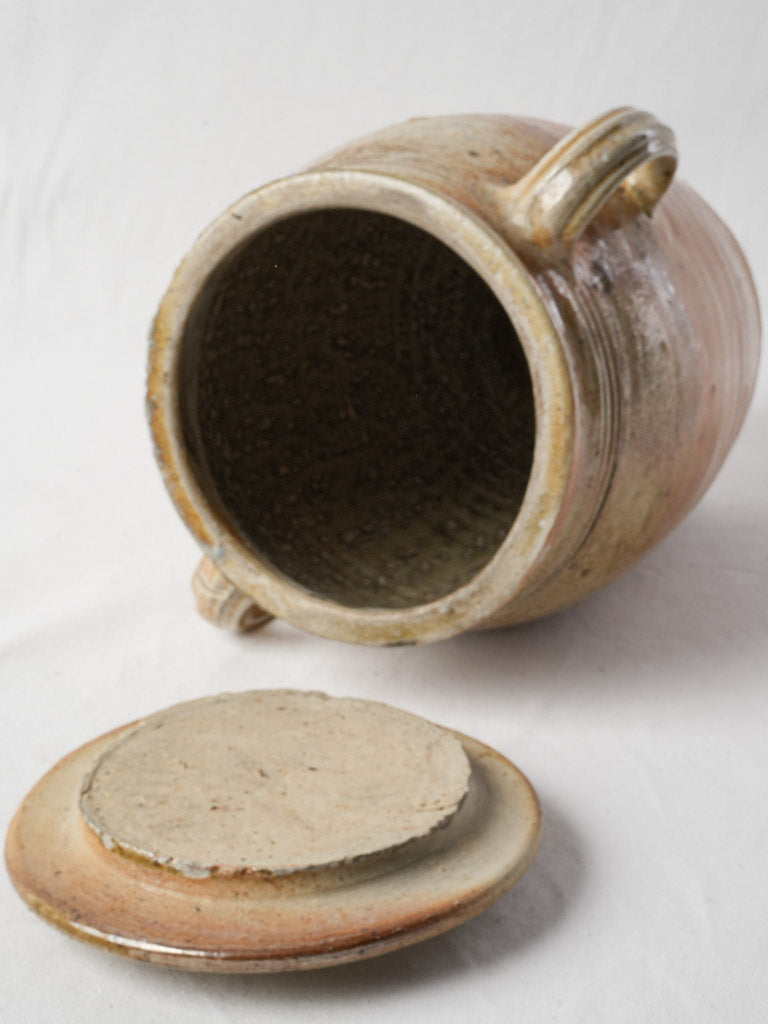 French vintage handcrafted vessel