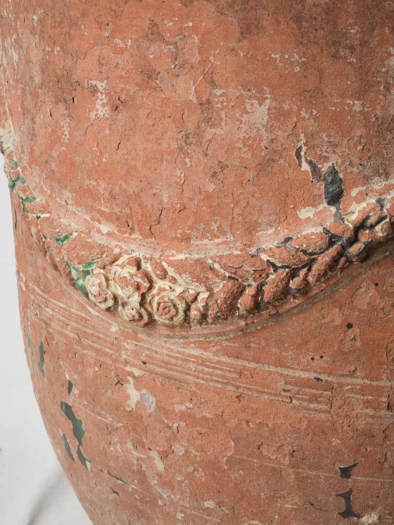 Classic swags-adorned planter